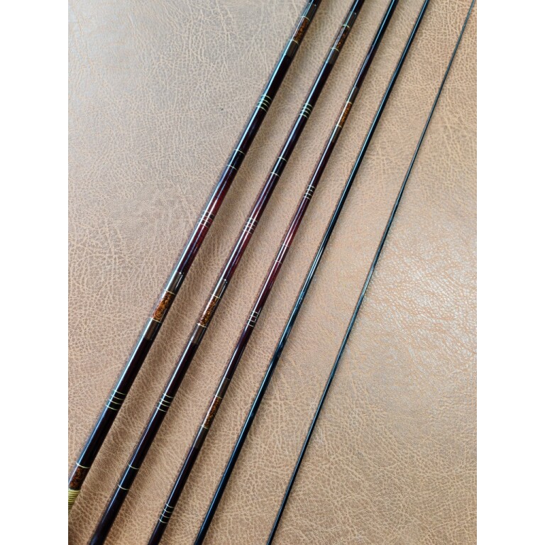 纯龙心观15尺/4.5米澳林PK二手并继户外野钓水库碳素台钓鱼竿手杆