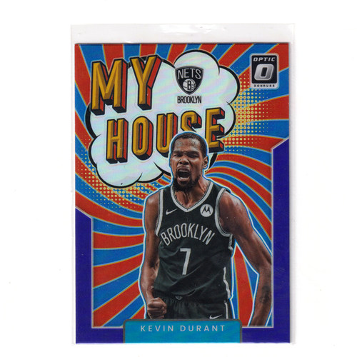 NBA球星卡凯文杜兰特PANINI DONRUSS OPTIC系列篮球折射卡