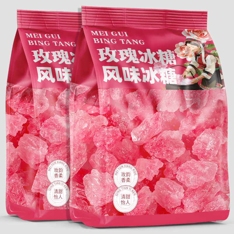 滇二娃云南玫瑰冰糖400g