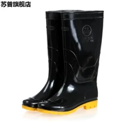 Giày đi mưa màu đen Giày nam nước bảo hiểm lao động cho nam - Rainshoes