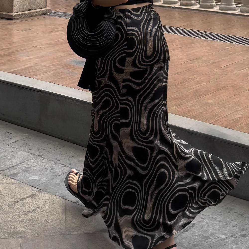 包臀鱼尾高级感百搭半身裙女款