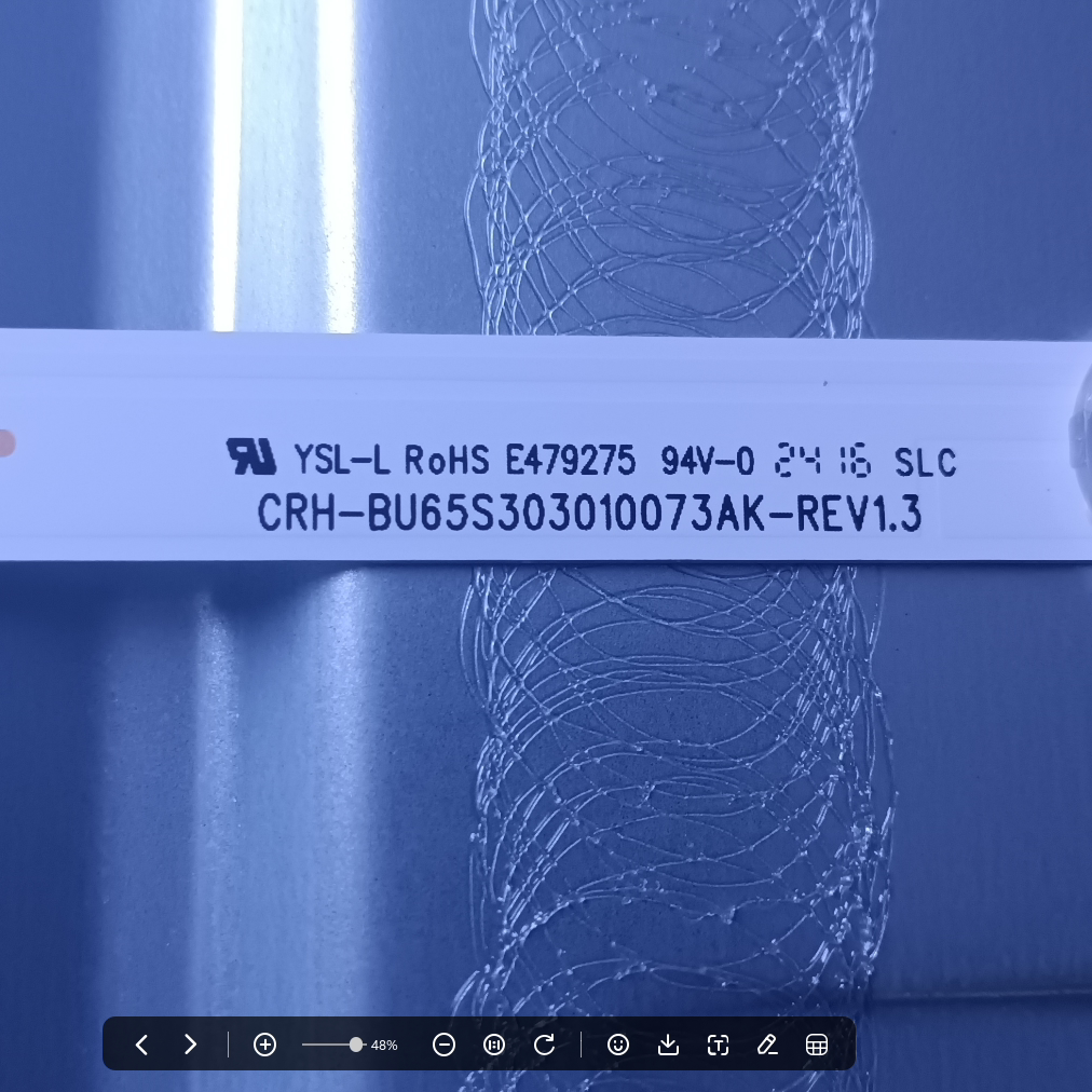 适用于小米L65M9-S灯条CRH-BU65S303010073AK-REV1.3