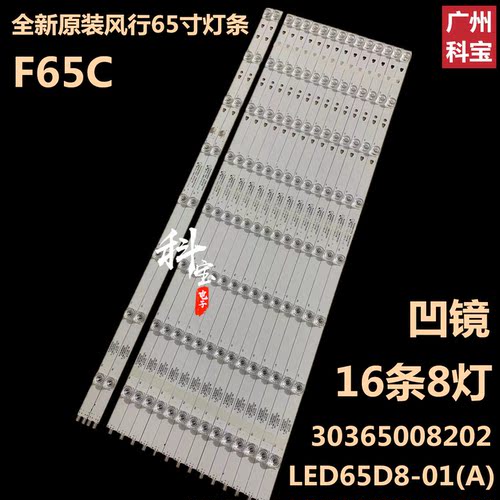 全新定制风行F65C灯条
