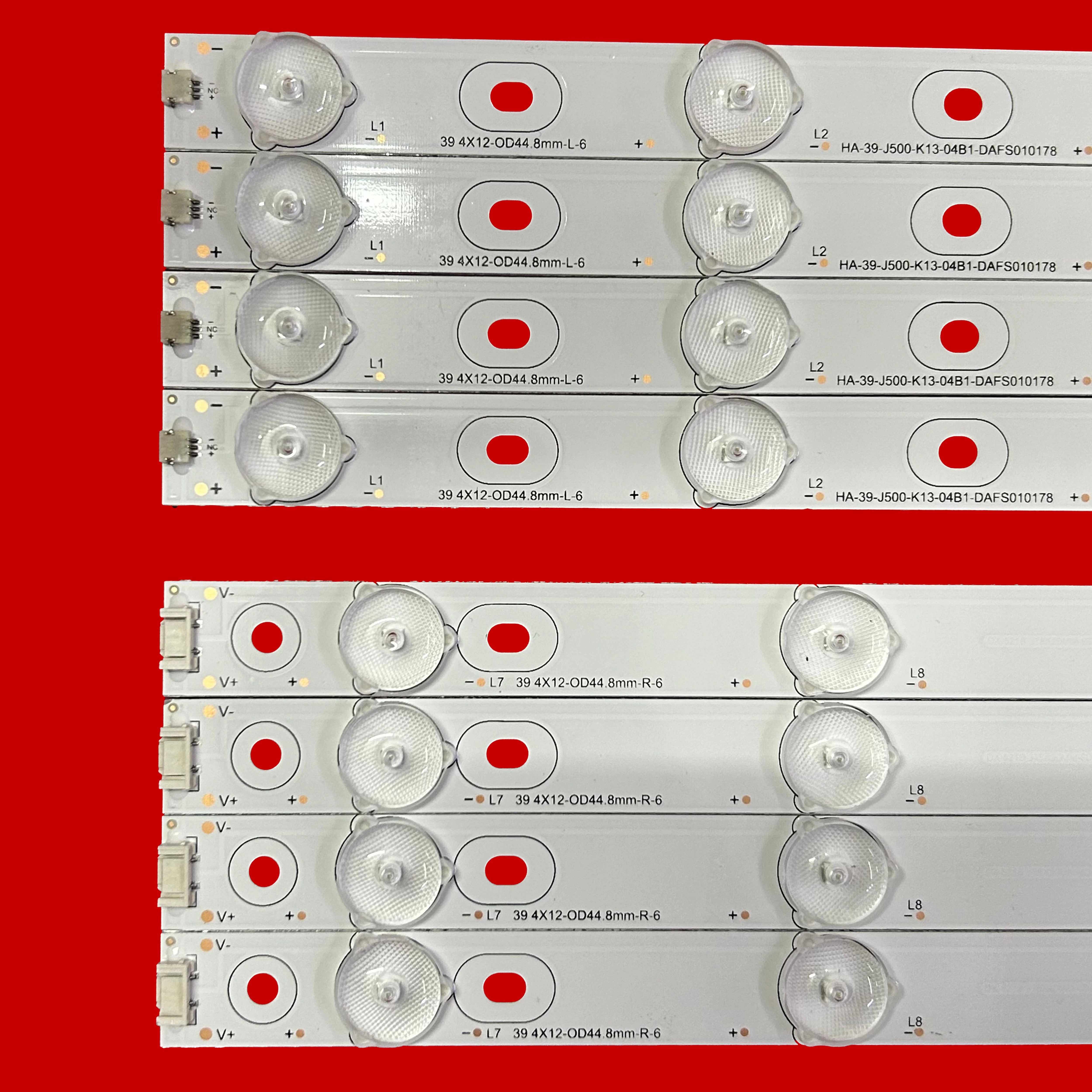 适用海尔LE39A390灯条Haier39 4X12-0044.8mm-R L-6背光灯电视机