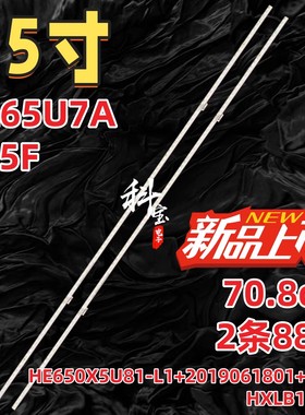 适用海信65S7F H65E9A 65E8D灯条LB65074 V0 HE650S5U52-L1背光灯