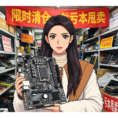 智灵同款 技嘉A520M-H主板+5500GT+雷克沙  3200+昂达512GSSD套装