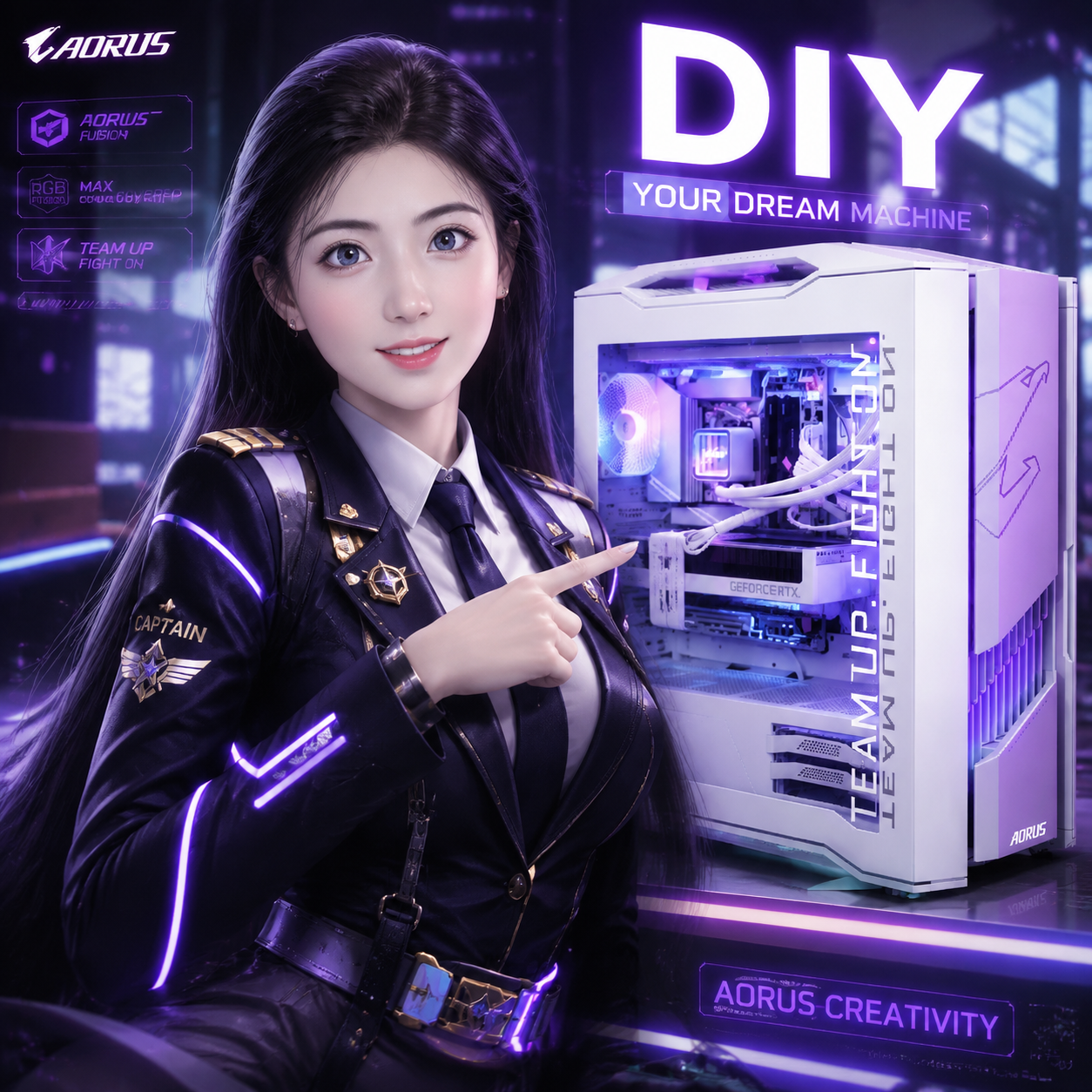 技嘉银爵马甲16GDIY一体机