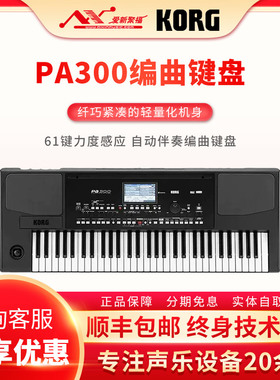 KORG科音PA300民乐版电子琴 61键编曲工作站键盘电子音乐合成器