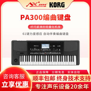 KORG科音PA300民乐版 61键编曲工作站键盘电子音乐合成器 电子琴