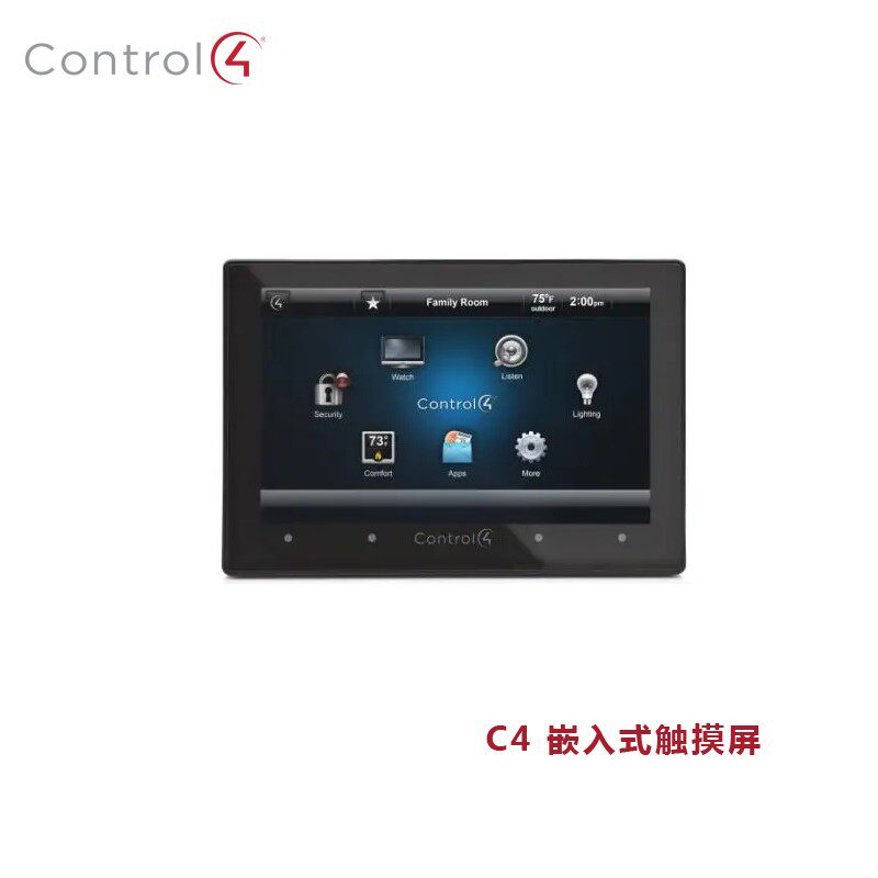 C4台式Control4 T4全屋智能控制触摸屏 美国屏 嵌墙触控屏