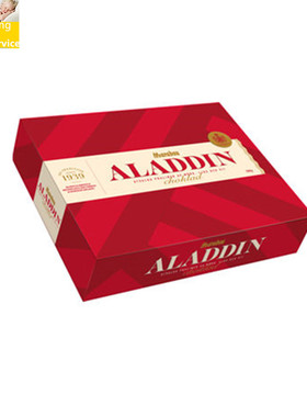现货瑞典marabou阿拉丁巧克力ALADDIN天堂盒装多口味情人送礼410g