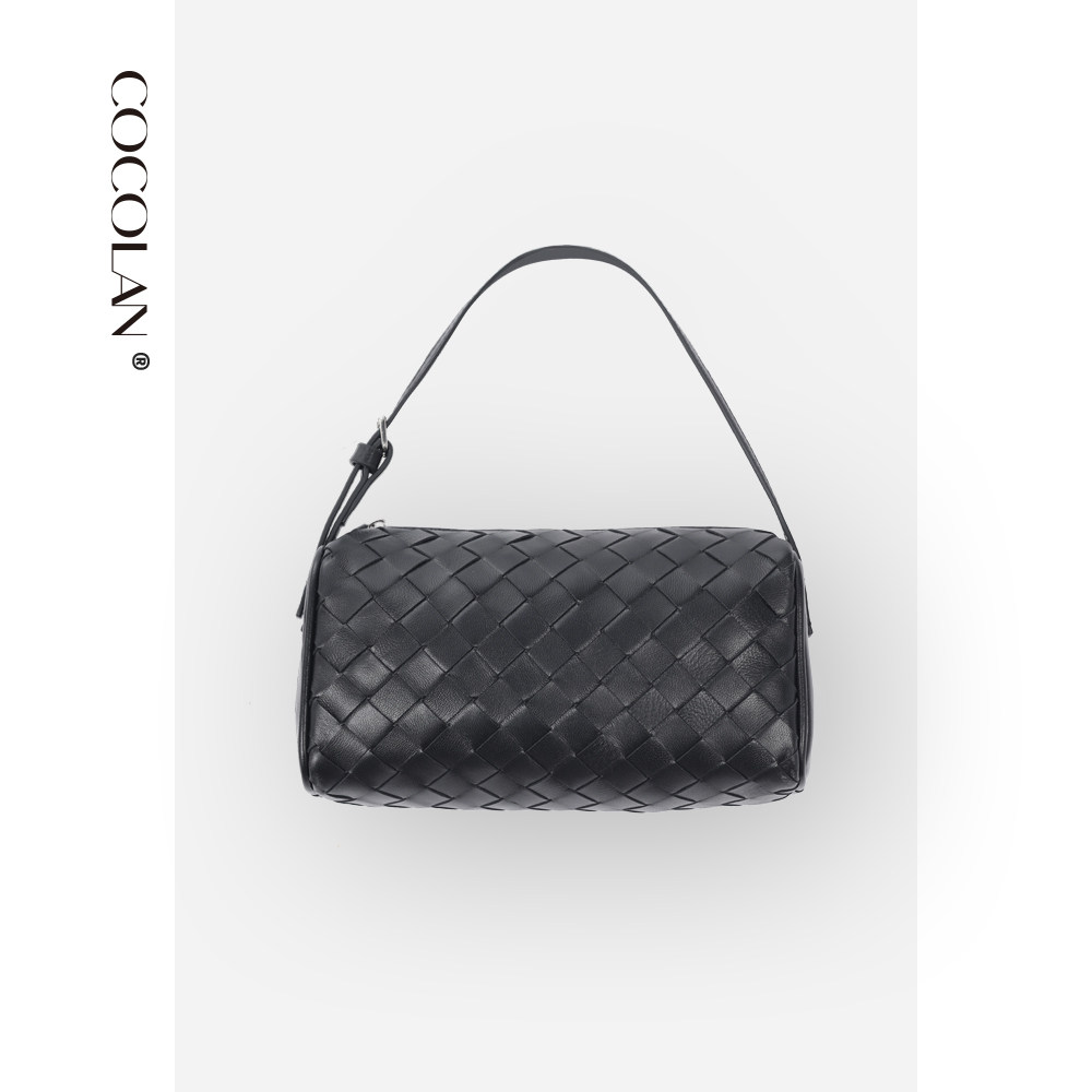 COCOLAN【编制笔袋子】真皮羊皮编制手提包女CL1B0021,箱包皮具/热销女包/男包,编织包,淘宝优惠券,粉丝福利购,淘宝优惠卷