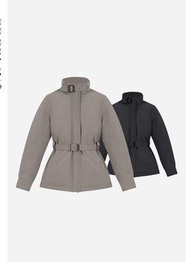 COCOLAN【猎人】冬季90白鸭绒羽绒服2025年新款复古可收腰外套女