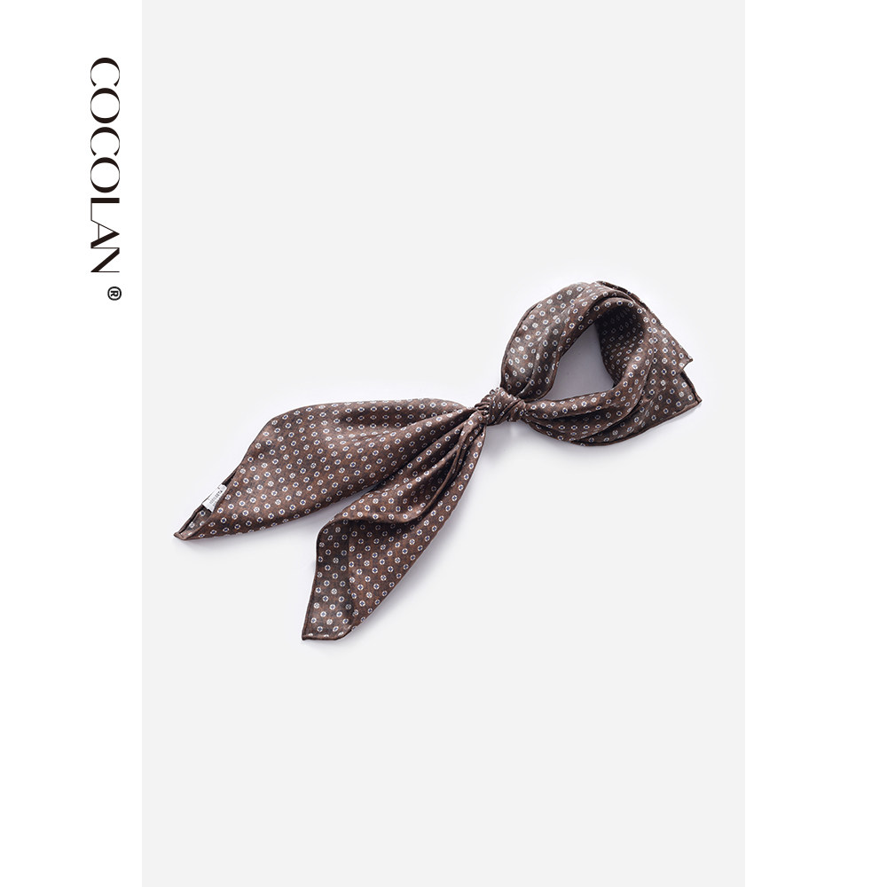 COCOLAN100桑蚕丝波点方巾女丝巾CL1SJ1016,服饰配件/皮带/帽子/围巾,围巾/丝巾/披肩,淘宝优惠券,粉丝福利购,淘宝优惠卷