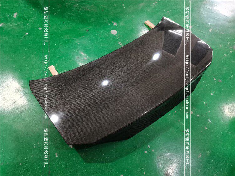 适用于日产S15碳纤维尾盖Silvia飞鸡改装轻量化尾箱盖后盖大包围