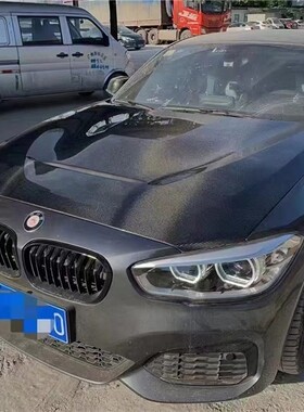 适用于宝马1系F20碳纤维机盖118i 120i 125i改装GTS款开孔引擎盖