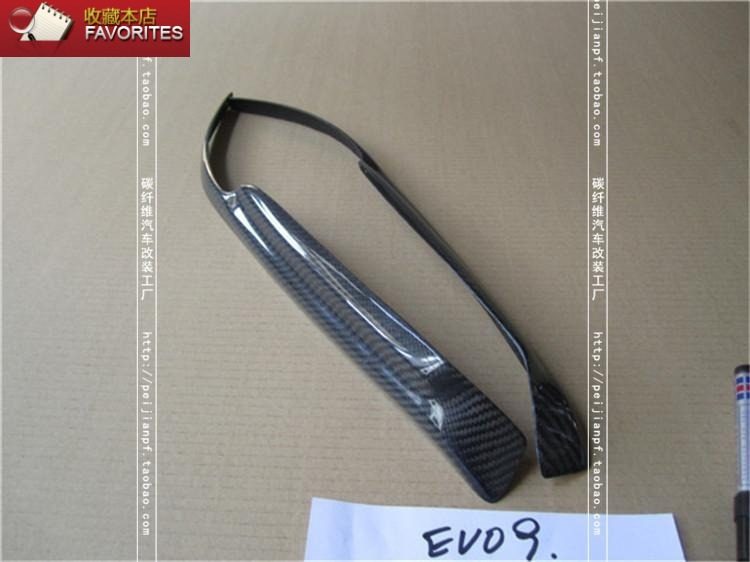 适用三菱Lancer Evolution EVO 7 8 9代改装碳纤维灯眉怒眼眉包围