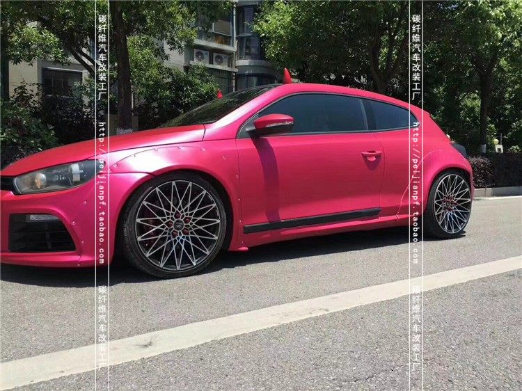 适用于老款大众尚酷宽体鲁曼scirocco r改装升级卡斯特运动版包围