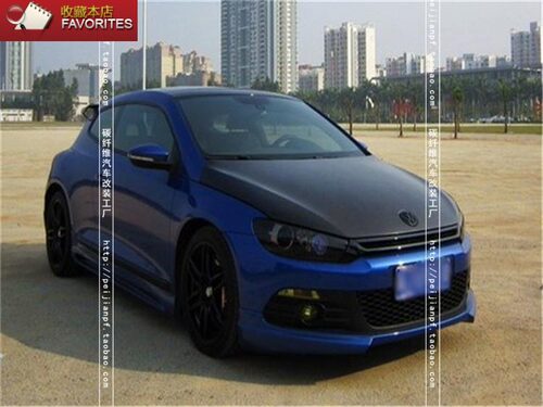 适用于大众尚酷碳纤维机盖Scirocco R改装OEM款引擎盖机头盖包围