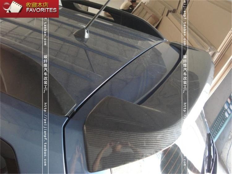 适用于老款斯巴鲁森林人碳纤维尾翼Forester改装顶翼定风翼扰流板