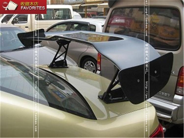 S13 S14 S15翼豹力狮EVO IS200 RX8三厢车通用改装GT款碳纤维尾翼|ruв категории автомобиль/товаров/аксессуары/переоснащение, автозапчасти, оперение/верхний крыло - от Buy2taobao.com для оказания профессиональной услуги покупки агента Taobao