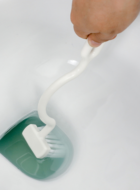 日本进口OKAZAKI马桶刷弯头马桶内侧清洁刷厕所坐便刷清洁刷子