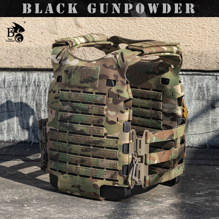 BG三宅三层复合激光切割轻量全镂空磁吸快拆mc色威龙战术负重背心