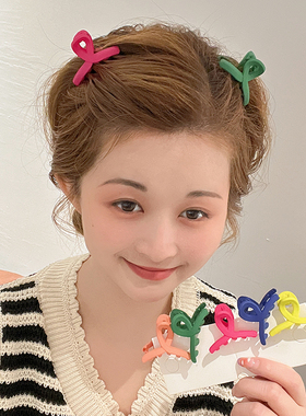 小号抓夹碎发刘海夹后脑勺鲨鱼发夹女网红卡子发抓发卡夹子头饰