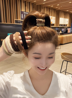 5条皮筋女扎头发高弹力耐用头绳女生马尾发绳2025新款发圈头饰