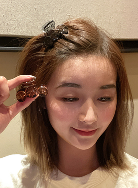 韩国碎发刘海夹小抓夹小号鲨鱼发夹女前额卡子发抓发卡夹子头饰