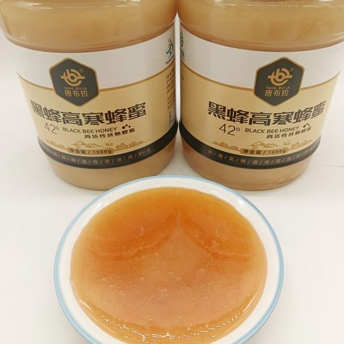 黑蜂高寒蜂蜜新疆伊犁唐布拉高活性成熟蜂
