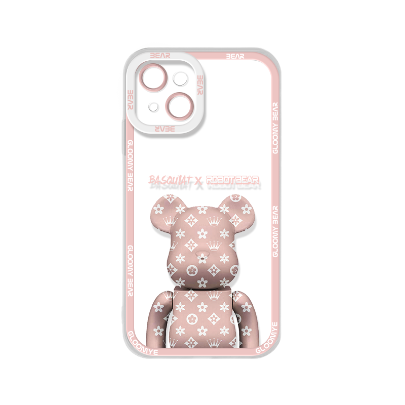 暴力熊iphone13手机壳苹果12promax保护套11高级感pro男x女xr潮牌2021年新款ins风网红xs透明m