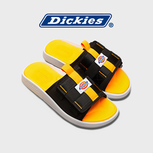 一字拖鞋 Dickies男士 拖鞋 外穿防滑沙滩鞋 外穿轻便休闲凉拖鞋 夏季