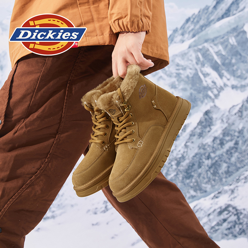 Dickies雪地靴男款2025新款