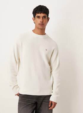 海外代购Calvin Klein/凯文克莱男士外套圆领长袖休闲日常
