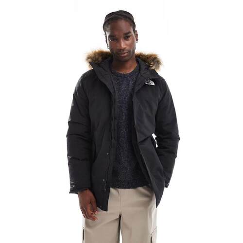 海外代购THE NORTH FACE/北面男士外套防水防风保暖黑色常规版型