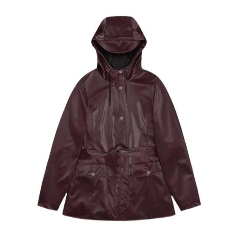 代购rains女士风衣防风防水保暖外套连帽长袖户外风衣
