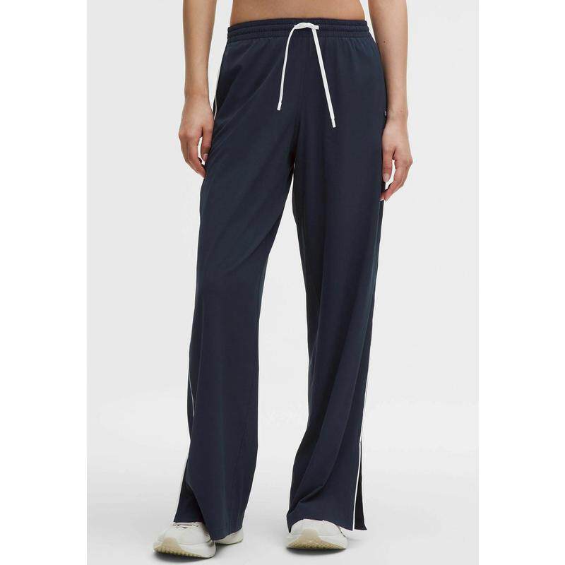 代购lululemon露露乐蒙女士运动裤透气舒适可调节腰围侧边口袋