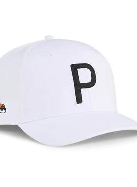 海外代购Puma/彪马男士高尔夫球帽吸湿排汗后扣调节轻质透气球场