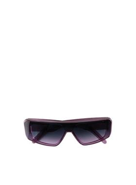 代购RICKOWENS男士太阳镜遮光防紫外线抗眩光清晰视野全框紫色