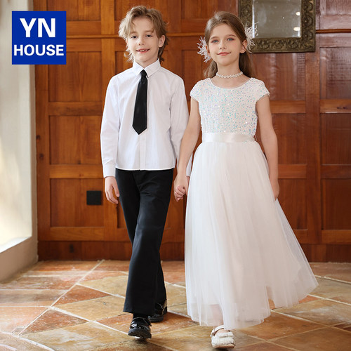 儿童演出服学生大合唱团体表演服