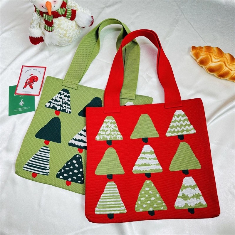 圣诞节公司活动伴手礼手提袋