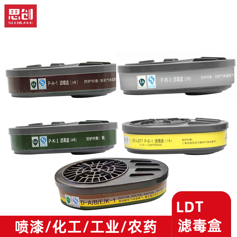 思创滤芯喷漆化工打农药面具工业