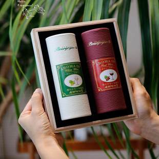 日本奥野晴明堂勃艮第之风葡萄酒香薰线香桐木礼盒礼物伴手礼熏香