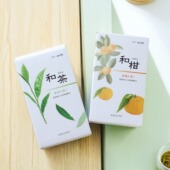 日本菊寿堂和柑和茶净化空气微烟柑橘抹茶香薰家用室内持久淡香氛