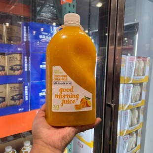 甄选Navel脐橙 开市客新西兰进口NFC原榨橙汁2升 南京 Costco代购