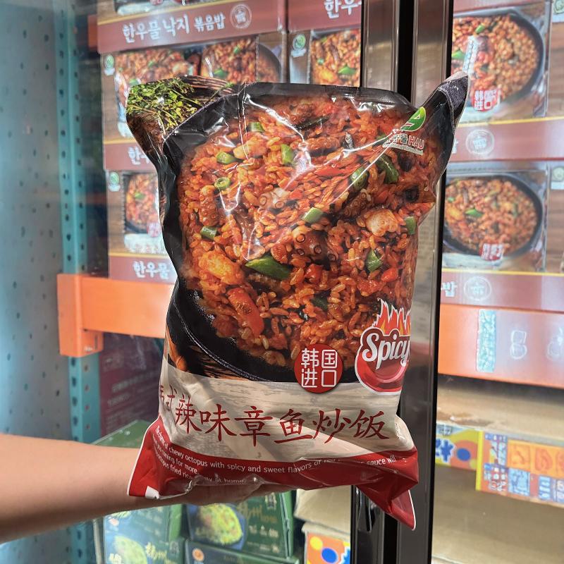 韩式拌饭辣味章鱼炒饭300g*7份