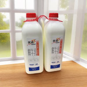 优诺全脂鲜牛奶生牛乳巴氏杀菌
