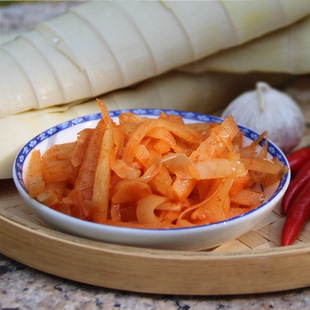 东堂农产品广西酸笋开胃下饭菜即食笋酸辣笋尖田林八渡笋500克