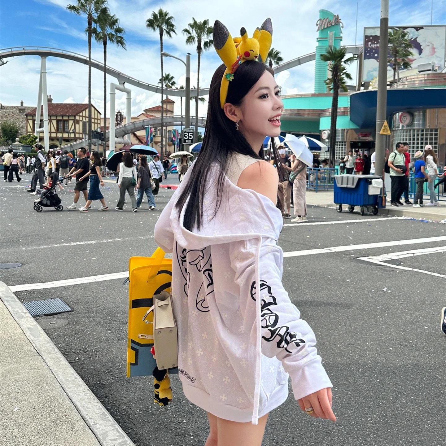 26SS春季新款中长款暗纹十字连帽卫衣女宽松百搭高品拉链外套潮,女装/女士精品,卫衣/绒衫,淘宝优惠券,粉丝福利购,淘宝优惠卷